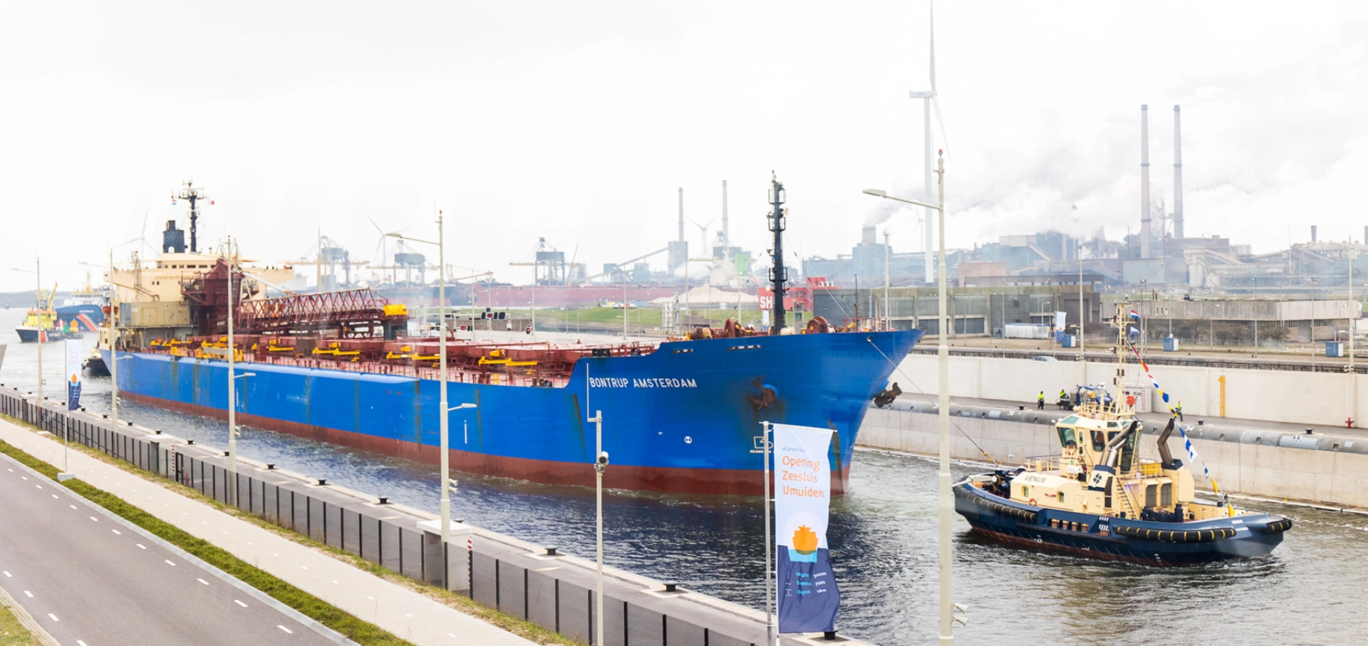 Opening Zeesluis IJmuiden